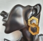 Preview: Earring made from brass, goldplated