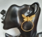 Preview: Earring made from brass, goldplated