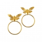 Preview: Earring made from brass, goldplated