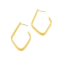 Preview: Earring made from brass, goldplated