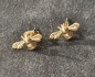 Preview: Earring made from brass, goldplated