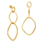 Preview: Earring made from brass, goldplated